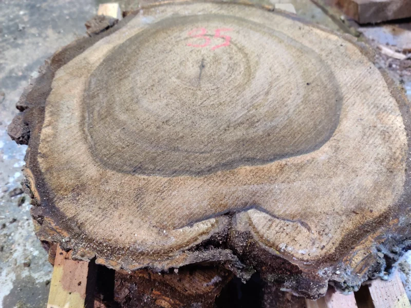BPI Auctions - Live Edge Timber Slab Auction to include English Black Walnut, California Red, Ash Slab, English Elm, English Oak & more - Auction Image 4