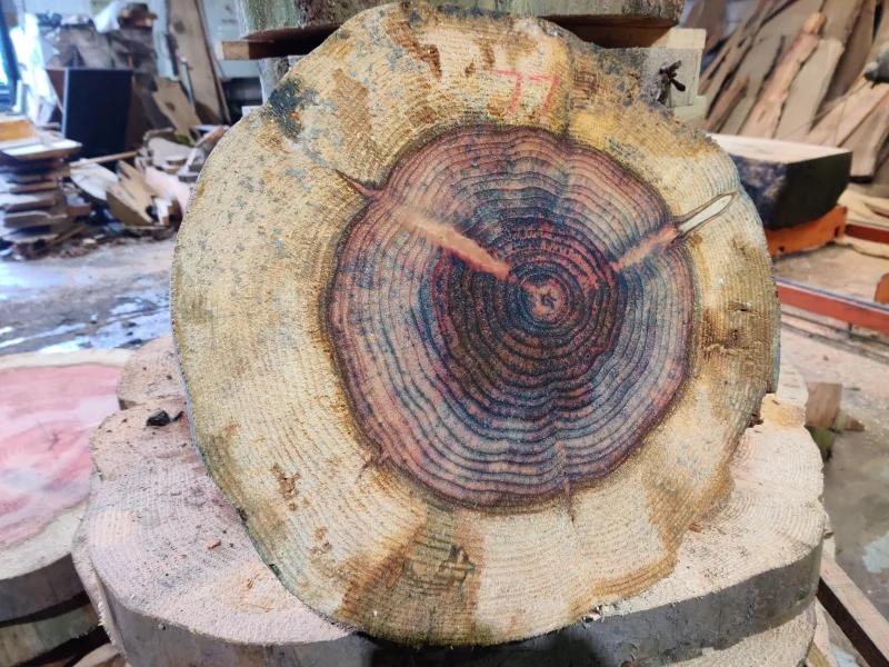 BPI Auctions - Live Edge Timber Slab Auction to include English Black Walnut, California Red, Ash Slab, English Elm, English Oak & more - Auction Image 5
