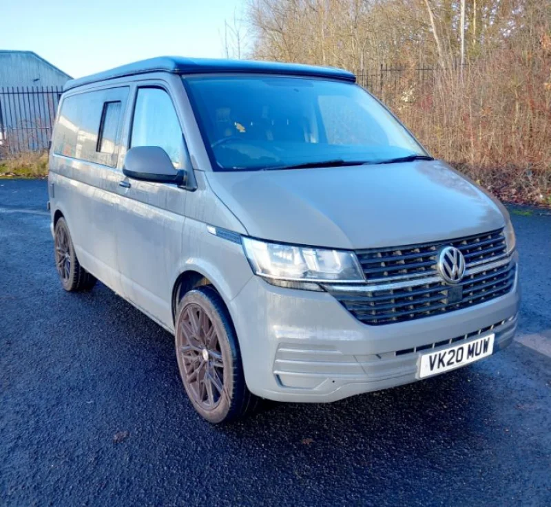 Eddisons - Stockport - VW Transporter T28 SWB Startline Campervan (2020), Audi E-Tron 230kw 50 Quattro Technik Auto Estate (2021) & More at Auction - Auction Image 1