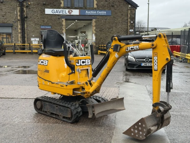 Gavel Auctioneers Ltd - Unreserved Online Auction - Stolen / Recovered 2021 JCB 8008CTS Compact Excavator - Auction Image 1