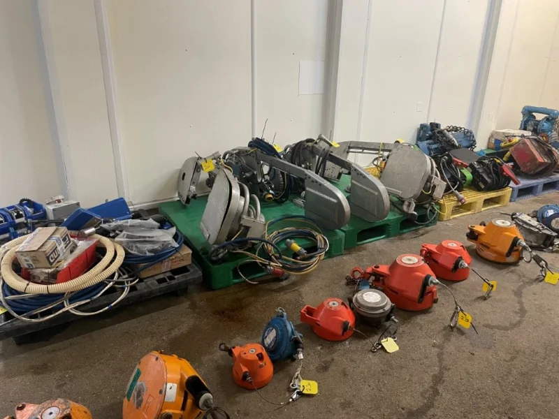 Thainstone Specialist Auctions (TSA) - TIMED ONLINE AUCTION SALE Of Abattoir Equipment, Cattle, Sheep & Pig Lines, Refrigeration, Lairage, Site Services etc - Auction Image 3