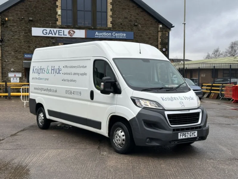 Gavel Auctioneers Ltd - 2017 Peugeot Boxer & 2013 Volkswagen Caddy Auction - Auction Image 1