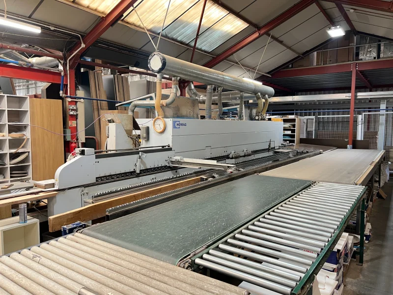 Cottrill & Co - Homag Optimat KAL310/6/A3/S2 Edgebanding Machine Auction - Auction Image 1