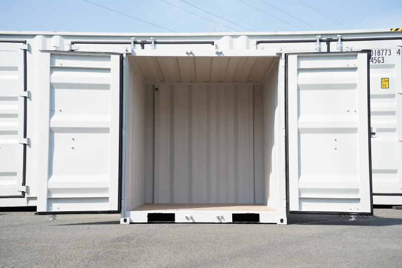 BPI Auctions - Unused Shipping Containers, Metal Sheds & Portable Toilet Auction - Auction Image 1