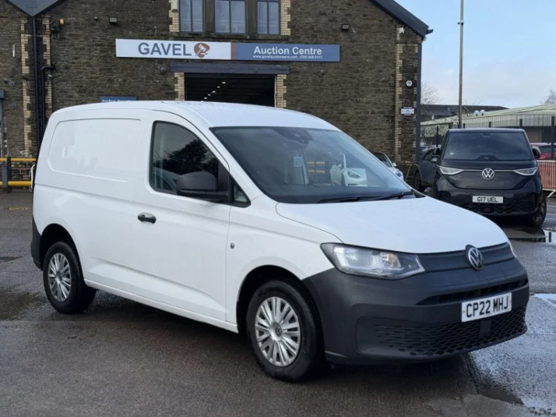 Gavel Auctioneers Ltd - 2no. 2022 Volkswagen Caddy Panel Vans available at Auction - Auction Image 1