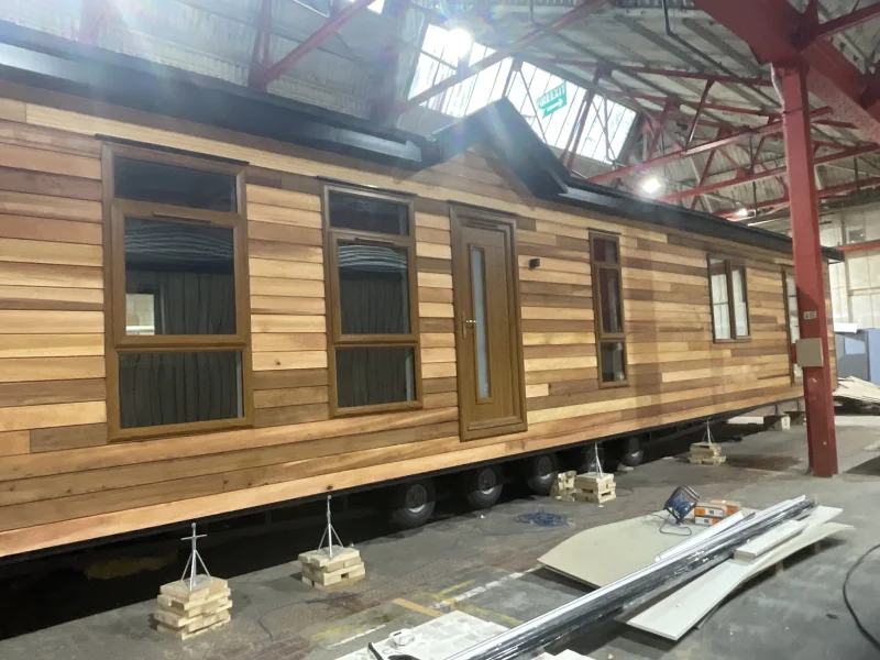 BPI Auctions - 60ft x 20ft Cedar Clad Luxury Home Auction - Auction Image 2