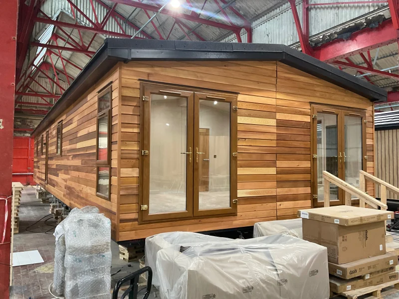 BPI Auctions - 60ft x 20ft Cedar Clad Luxury Home Auction - Auction Image 3