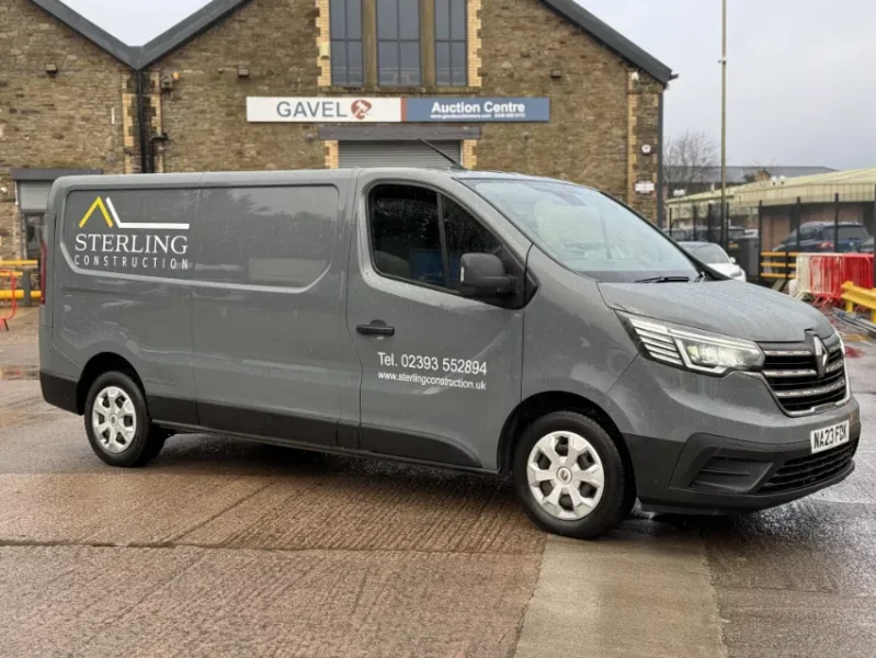 Gavel Auctioneers Ltd - 2023 Renault Trafic Panel Van Auction - Auction Image 1