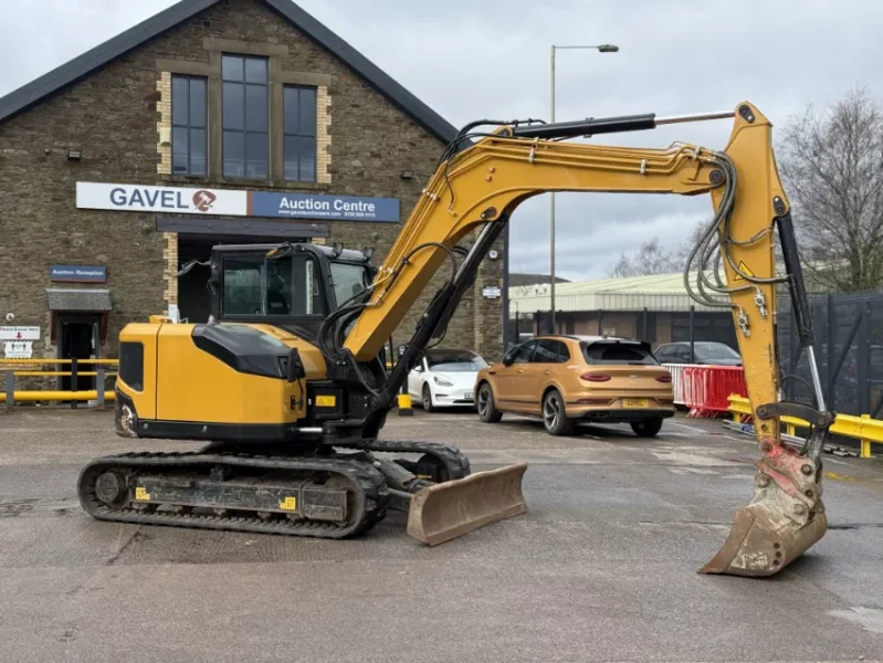 Gavel Auctioneers Ltd - Stolen Recovered 2023 Sany SY80 Tracked Excavator at Auction - Auction Image 2