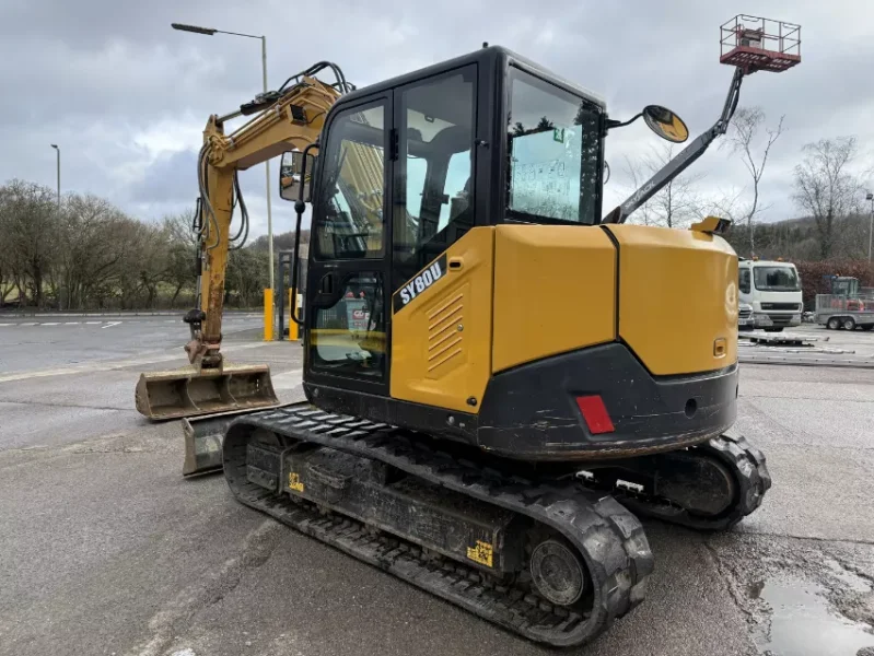 Gavel Auctioneers Ltd - Stolen Recovered 2023 Sany SY80 Tracked Excavator at Auction - Auction Image 1