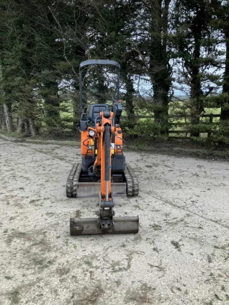 Gavel Auctioneers Ltd - Stolen Recovered 2020 Doosan DX10Z Excavator at Auction - Auction Image 2