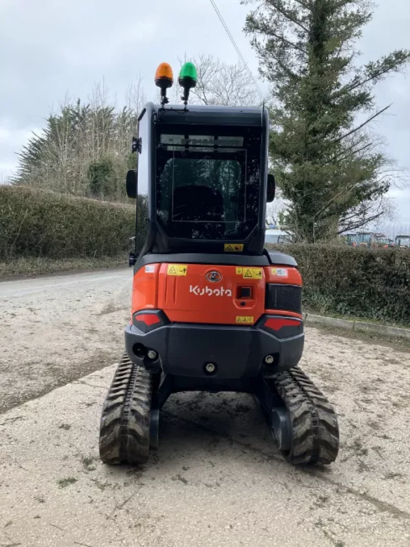 Gavel Auctioneers Ltd - Stolen & Recovered 2023 Kubota U27-4 GL KUK c/w Hitch & 3 Buckets at Auction - Auction Image 3
