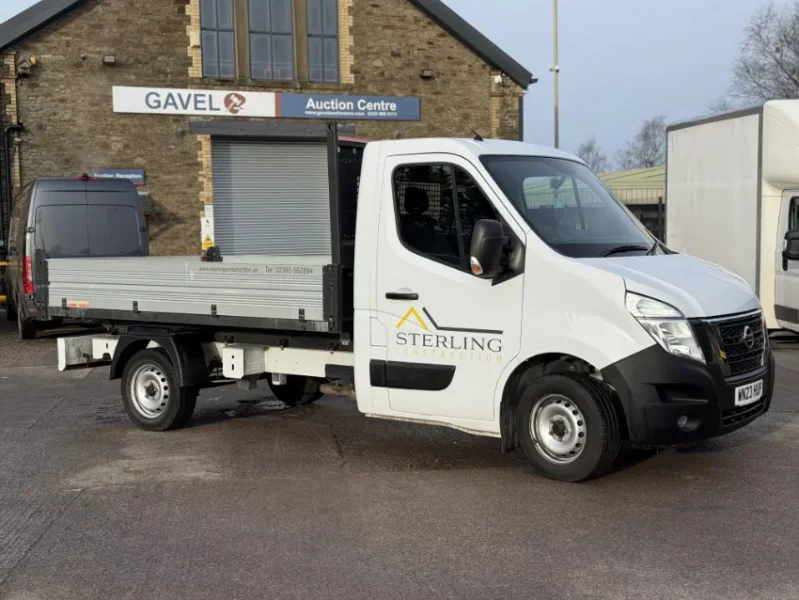 Gavel Auctioneers Ltd - 2023 Nissan Interstar Tekna DCI Tipper Auction - Auction Image 1