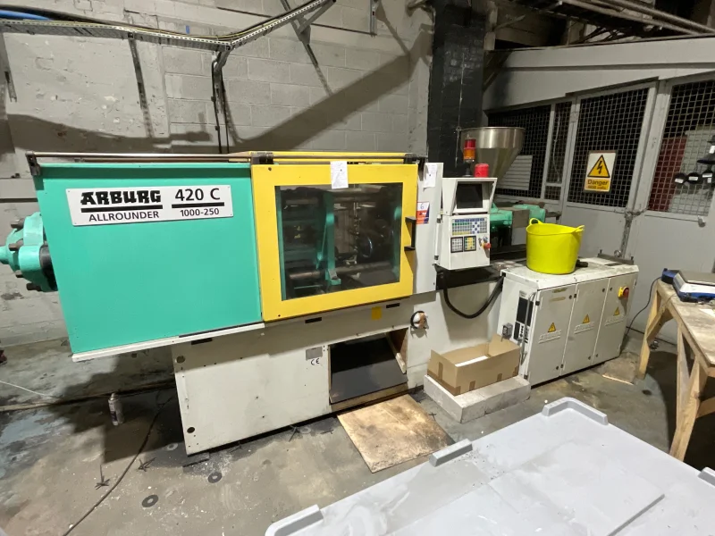 BPI - Woodworking & Associated Machinery Auction to include Beam Saw, Injection Moulders, Beam Press, Automatic Shrink Wrapper & more - Auction Image 2