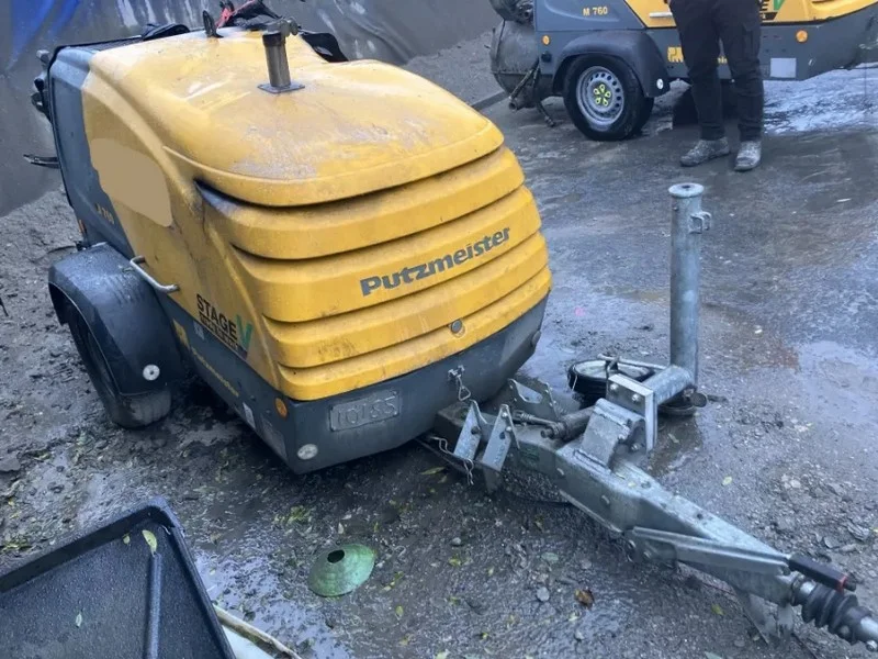 Gavel Auctioneers Ltd - Unreserved Online Auction - Fire Damaged 2023 Putzmeister Screen Pump - Auction Image 1