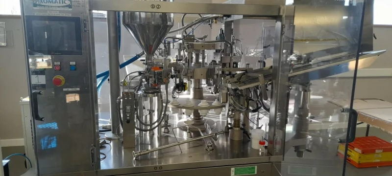 BTG Eddisons - Stockport - Range of Modern Good Quality Cosmetic Mixing, Filling & Packaging Machinery, Warehouse Equipment & Compressors at Auction - Auction Image 7