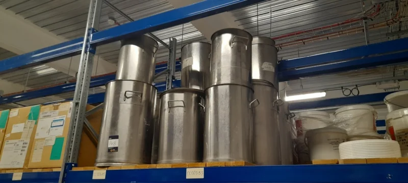 BTG Eddisons - Stockport - Range of Modern Good Quality Cosmetic Mixing, Filling & Packaging Machinery, Warehouse Equipment & Compressors at Auction - Auction Image 6