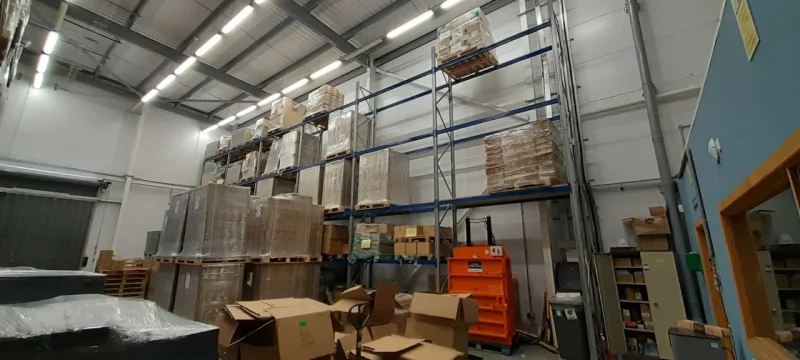 BTG Eddisons - Stockport - Range of Modern Good Quality Cosmetic Mixing, Filling & Packaging Machinery, Warehouse Equipment & Compressors at Auction - Auction Image 8