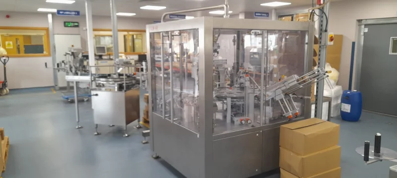 BTG Eddisons - Stockport - Range of Modern Good Quality Cosmetic Mixing, Filling & Packaging Machinery, Warehouse Equipment & Compressors at Auction - Auction Image 1