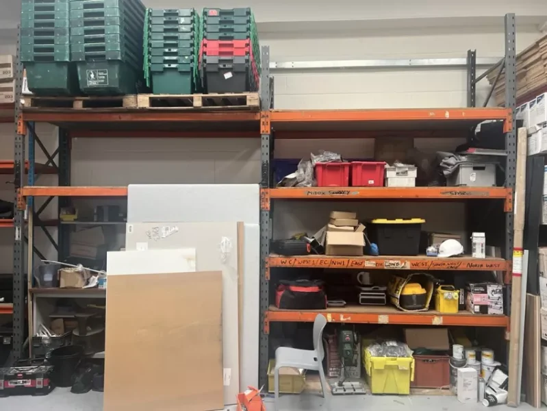JPS Chartered Surveyors - Warehousing Equipment Auction to include Pallet Racking, caterpillar Forklift Truck, Pallet Truck & Power Tools - Auction Image 3
