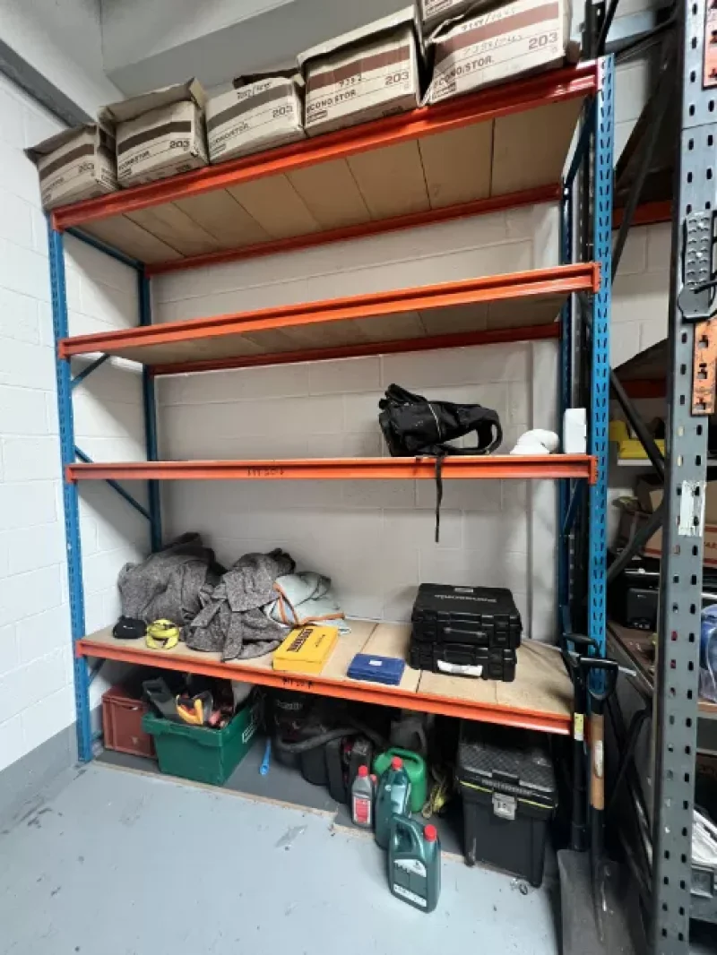 JPS Chartered Surveyors - Warehousing Equipment Auction to include Pallet Racking, caterpillar Forklift Truck, Pallet Truck & Power Tools - Auction Image 1