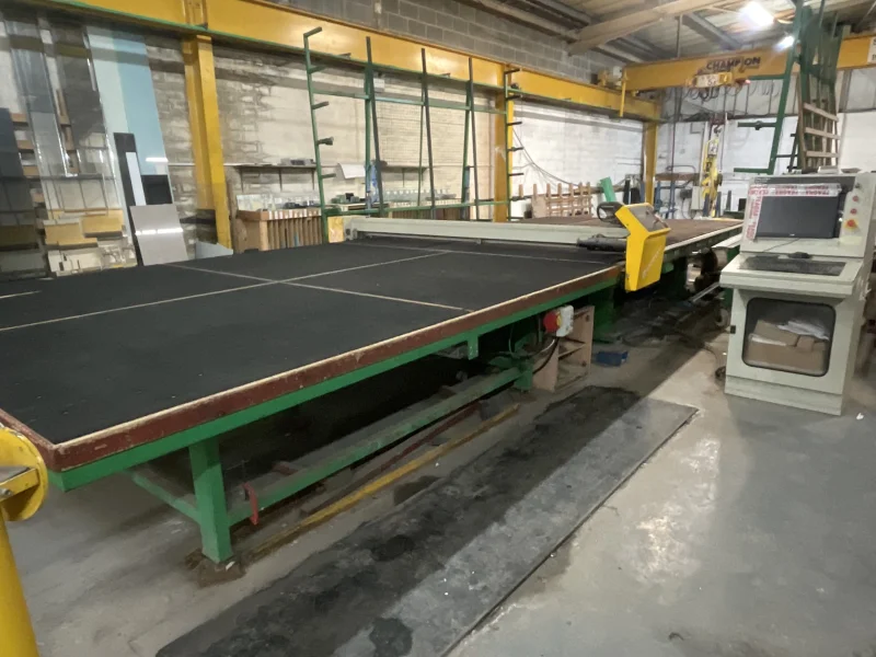 BPI - Contents of Painted Glass Manufacturer at Auction to include Machinery, Storage Racks & more - Auction Image 1