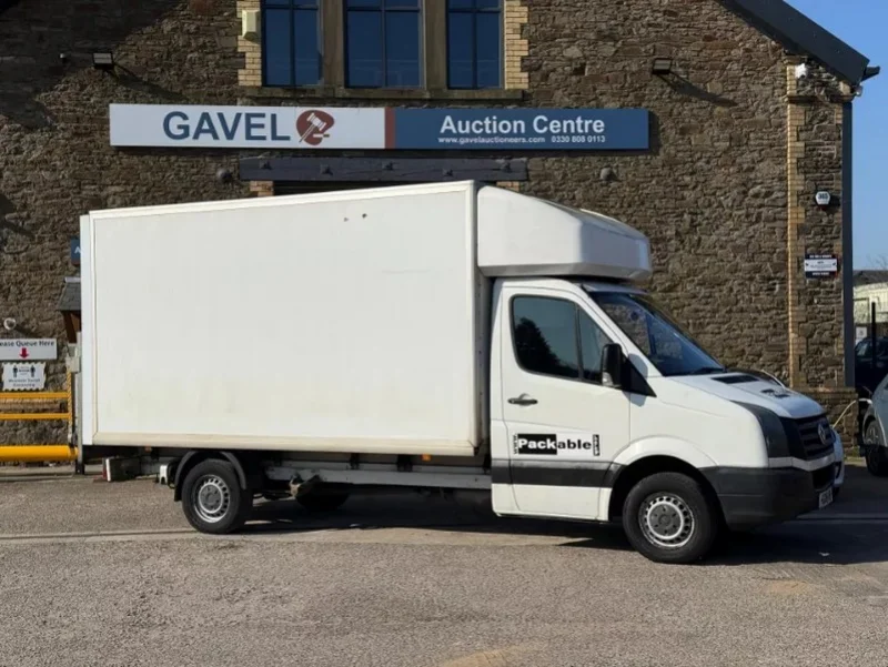 Gavel Auctioneers Ltd - Unreserved Online Auction - 2016 VW Crafter CR35 TDI Luton Van - Auction Image 1