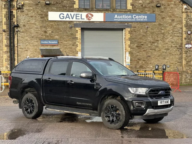 Gavel Auctioneers Ltd - Unreserved Online Auction - 2021 Ford Ranger WildTrak Eco Blue 4x4 - Auction Image 1