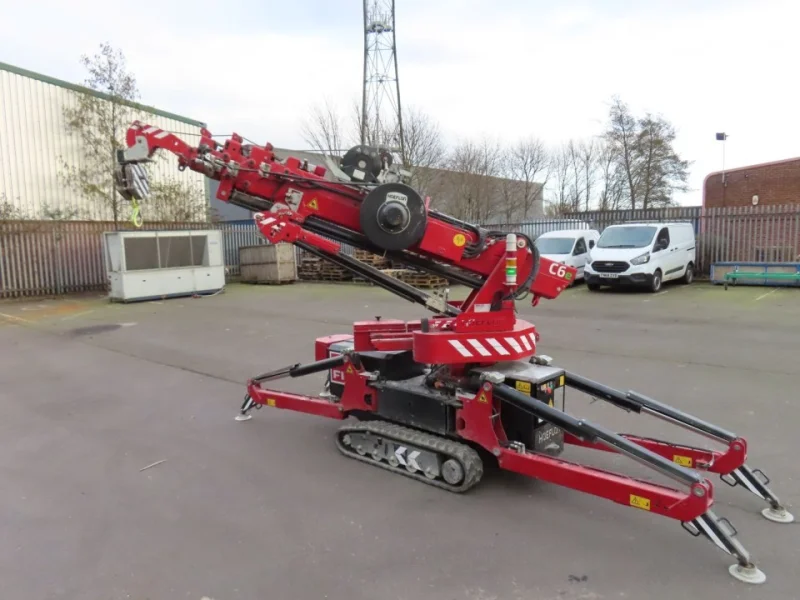 BTG Eddisons - Stockport - Hoeflon C6e Spider Crane and Vac Lift Attachment at Auction - Auction Image 1