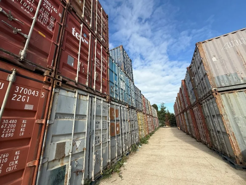 G J Wisdom & Co - For Sale by Tender - Huge Quantity of Retail Stock and 64 x 20ft Shipping Containers - Auction Image 1
