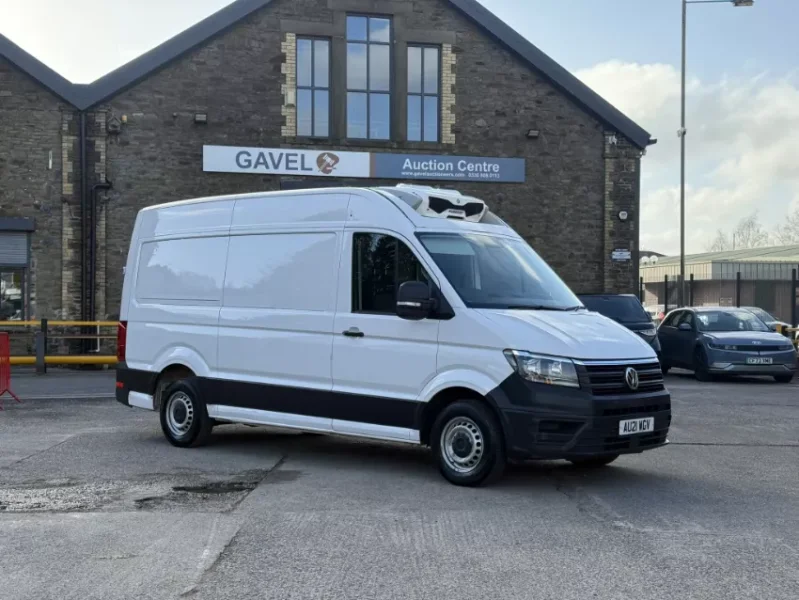 Gavel Auctioneers Ltd - 3 No. Volkswagen Crafter CR35 Startline Refrigerated Vans at Auction - Auction Image 1