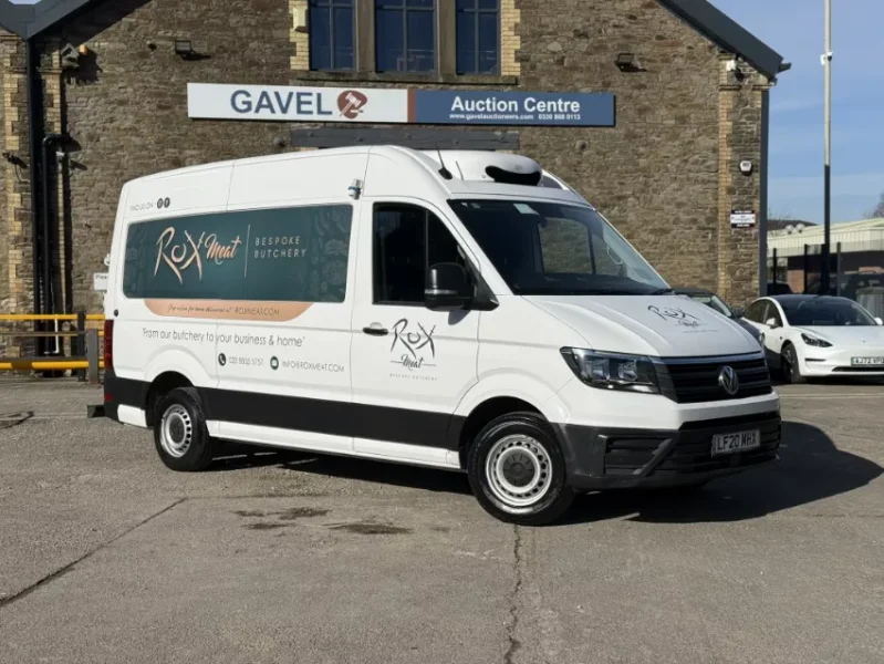 Gavel Auctioneers Ltd - 3 No. Volkswagen Crafter CR35 Startline Refrigerated Vans at Auction - Auction Image 2