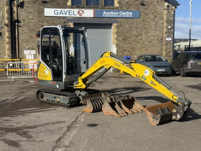 Gavel Auctioneers Ltd - 2022 Wacker Neuson ET20 Excavator at Auction - Auction Image 1