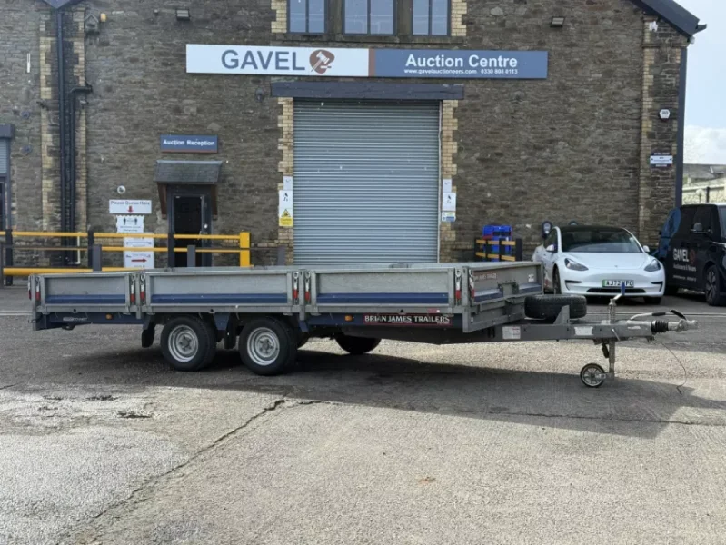 Gavel Auctioneers Ltd - Brian James Twin Axle Trailer Auction - Auction Image 1