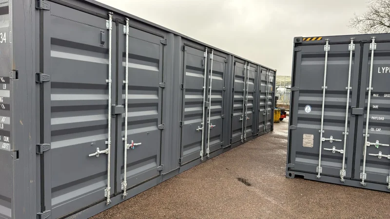 BPI - Unused Shipping Containers, Mini Excavators, Toilets & Showers, Barbeque Houses, Electric Sliding Gates, Workbenches & more at Auction - Auction Image 1
