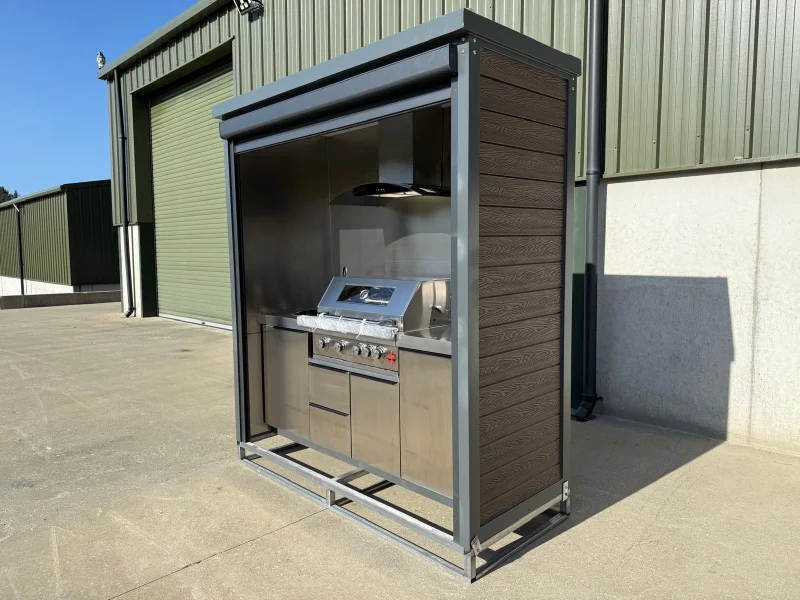 BPI - Unused Shipping Containers, Mini Excavators, Toilets & Showers, Barbeque Houses, Electric Sliding Gates, Workbenches & more at Auction - Auction Image 6