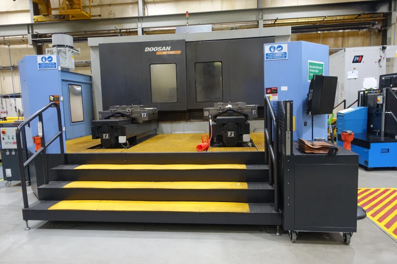 Cottrill & Co - Doosan HM1000 Heavy Duty Twin Pallet Horizontal Machine Centre - Auction Image 1