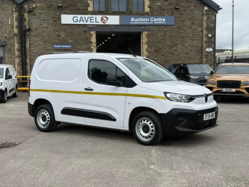 Gavel Auctioneers Ltd - Unreserved Online Auction - Fleet of 5no. 2024 Citroen Berlingo Enterprise Panel Vans - Auction Image 1