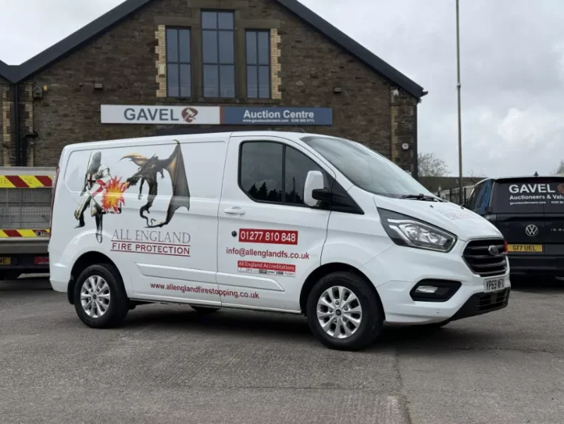 Gavel Auctioneers Ltd - 2019 Ford Transit Custom Limited 280 Panel Van Auction - Auction Image 1