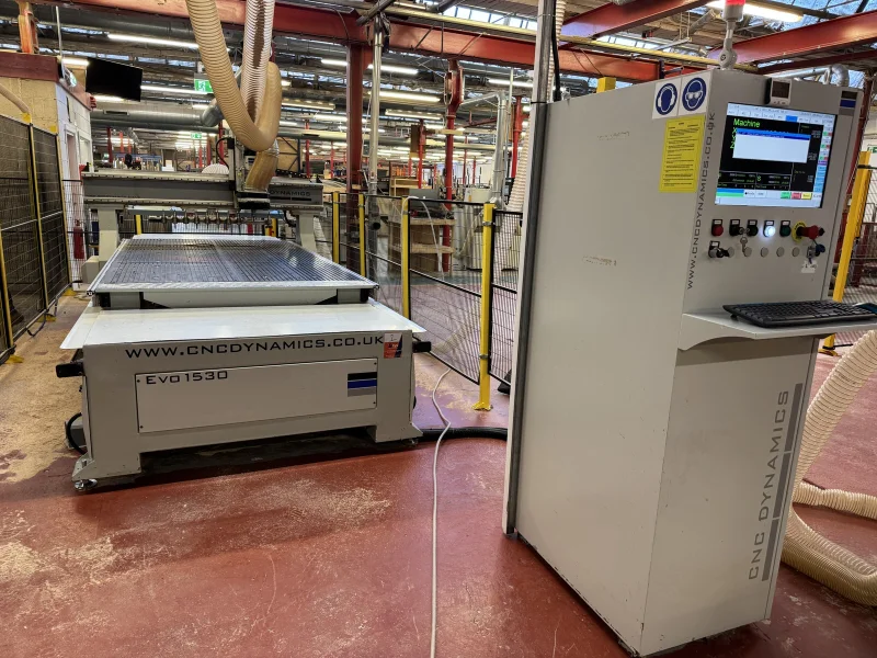 BPI - Sale 1 | Entire Contents of La–Z–Boy UK Auction | Woodmill Building to include CNC Machines, Traditional Woodworking Machinery, Racking, Extraction & Waste Wood Furnaces - Auction Image 6