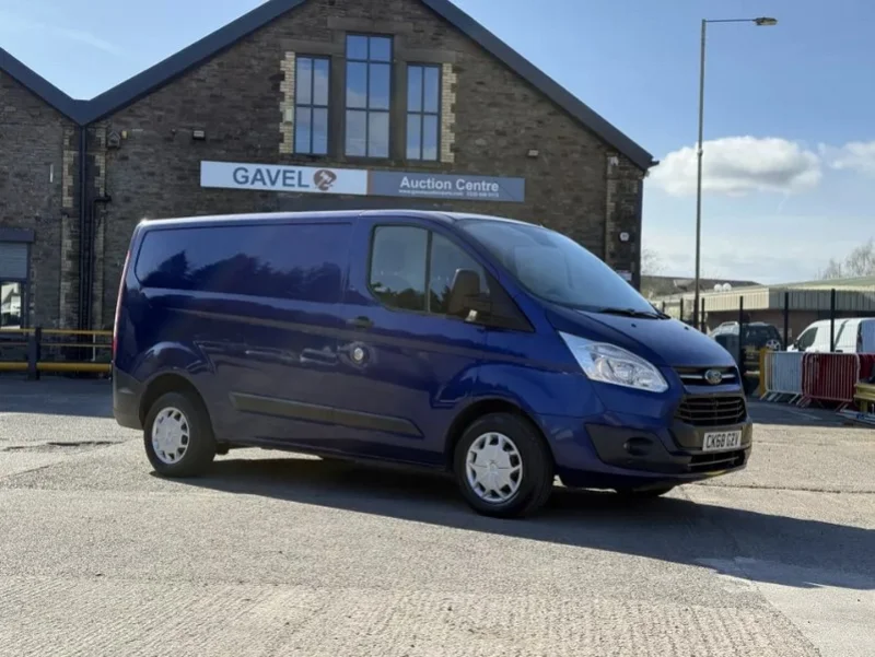 Gavel Auctioneers Ltd - 2018 Ford Transit Custom 270 Panel Van Auction - Auction Image 1