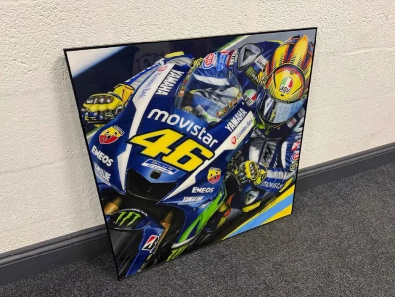 Gavel Auctioneers Ltd - 5no. Limited Edition Printed Canvas Motorcycle Art Pieces available at Auction - Auction Image 1