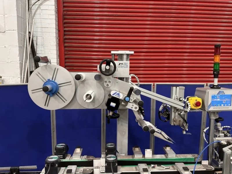 Cottrill & Co - ALTech ALline 3-Roller Labelling System (2022) at Auction - Auction Image 3