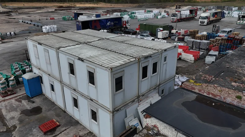 BPI - 6 on 6 Modular Building consisting of TF Jackson 20ft x 8ft x 9ft High Bays available at Auction - Auction Image 1