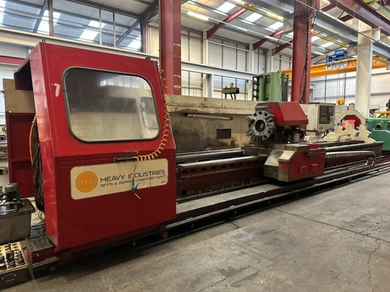 Cottrill & Co - Good Capacity Heidenrich & Harbeck Deep Hole Boring & Sunnen Honing Machines, Binns & Berry/Swift Heavy Duty Lathes at Auction - Auction Image 4