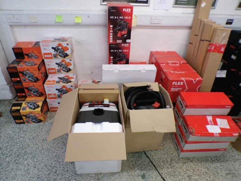 Lambert Smith Hampton - Bristol - Over £500,000 at cost of Assorted Power and Hand Tools, Component Stock, Consumables etc available at Auction - Auction Image 3