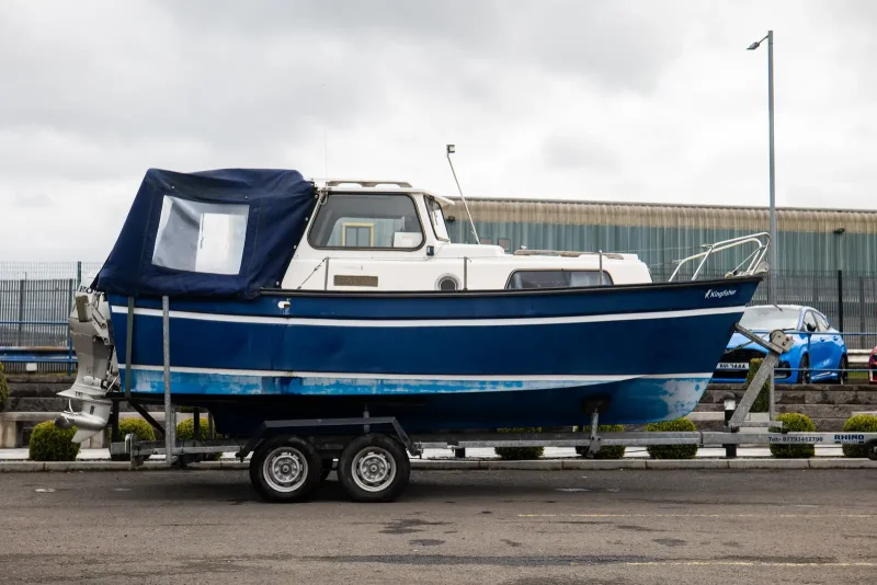Wilsons Auctions - Leisure Boat Auction – Hardy Family 20 Pilot Kingfisher - Auction Image 1