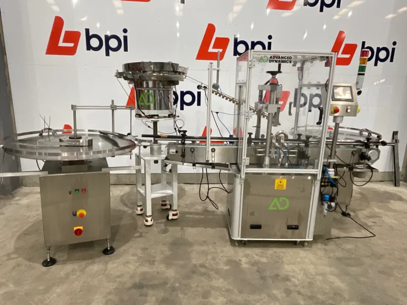 BPI - Advanced Dynamics Pack Leader CP-30 Automated Capping Machine available at Auction - Auction Image 1