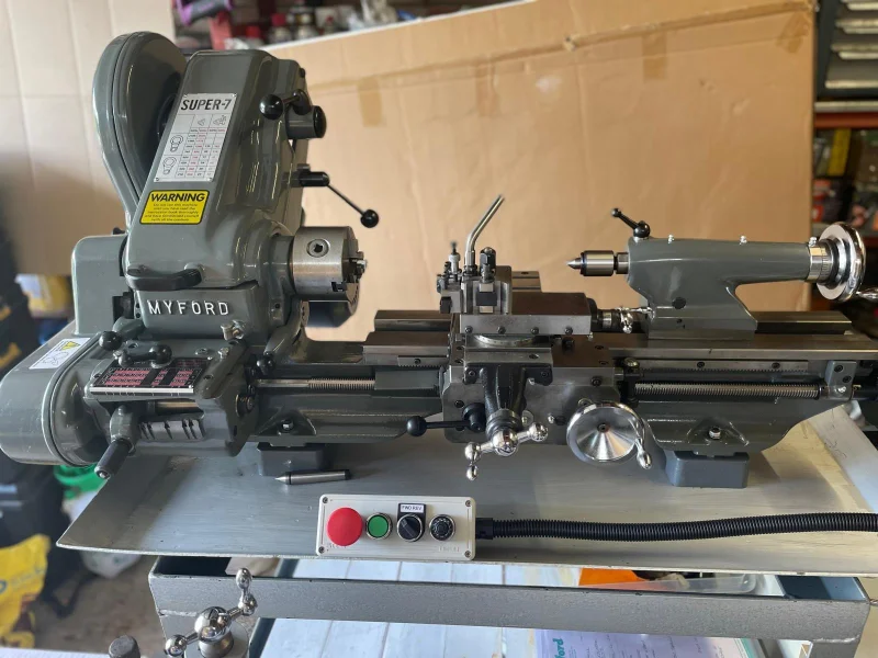 Cottrill & Co - NOT TO BE MISSED - Unused Myford Super 7 Centre Lathe Auction - Auction Image 1
