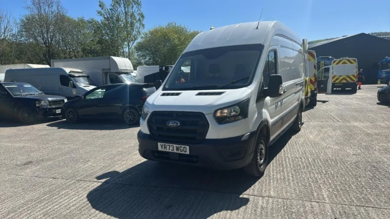 Hickman Shearer - Selection of '73 Plate Ford Transit Vans at Auction - Auction Image 1